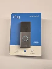  Ring Wired Doorbell 2nd Gen New Sealed 