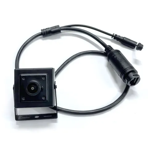Box Mini CCTV HD 8MP POE IP Camera Audio AI Network Blacklight H.265 ONVIF xmeye