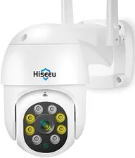5MP 360° Pan Tilt Camera Wifi Security Camera Outdoor Motion Tracking Floodlight