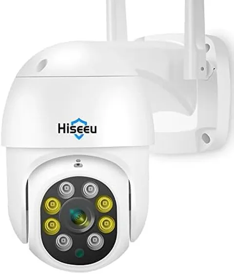 5MP 360° Pan Tilt Camera Wifi Security Camera Outdoor Motion Tracking Floodlight