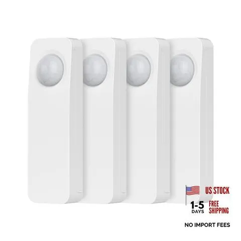 Zigbee Motion Sensor 4 Pack, Zigbee Hub Required, Pet Motion Sensor 4 pack