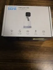 Blink Mini Pan-Tilt Indoor Rotating Plug-In 1080 HD Smart Security Camera 
