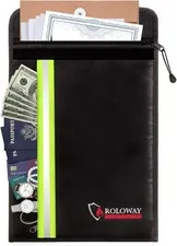 Fireproof Envelope For Cash Legal Documents Safe 15 X 11 Inch With 2 Pockets &