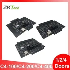 ZKTeco C4-100 C4-200 C4-400 TCP/IP 1/2/4 Door Access Control Panel System