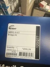 NEW LITHONIA nLIGHT NBRG-8-KIT 8-PORT NETWORK BRIDGE POWER SUPPLY RJ45 CAT5 LV
