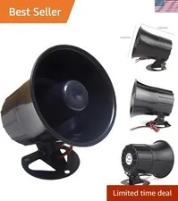 DIY-Friendly 120dB Wired Alarm Siren with Bracket - Home Security Essential
