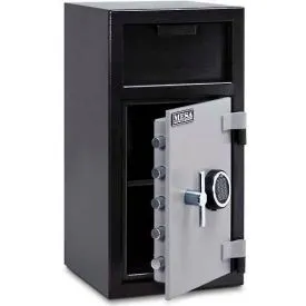 Mesa Safe B-Rate Depository Safe MFL2714E Front Loading Digital Lock 14""W x