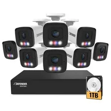 Defender Sentinel Ai 4k Bullet System 8 -Channel 8 -Camera Lower Than Retail New