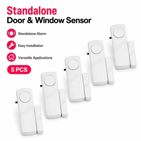 Home Door Window Sensor Safety Burglar Alarm Wireless System Security Detector