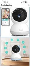 Indoor Camera, 3K HD Indoor Security Camera, 360° Pan/Tilt Pet Camera, 2-Way Aud