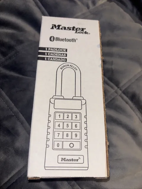 Master Lock 6400LJENT Professional Bluetooth Smart Padlock *NEW*