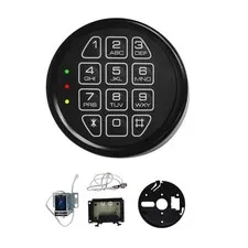 Replacement Fireproof Keypad Black For Appliances HYRkeypad01black Durable