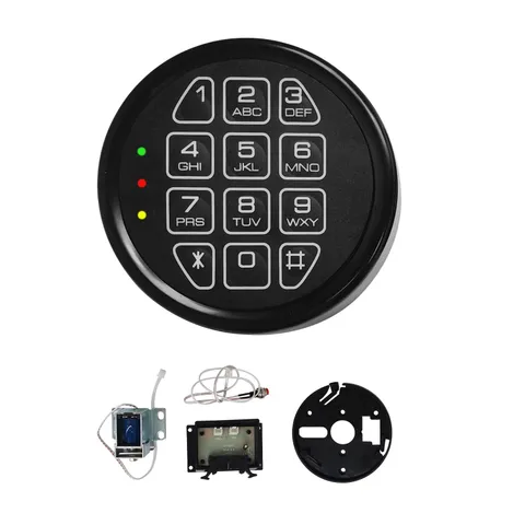 Replacement Fireproof Keypad Black For Appliances HYRkeypad01black Durable