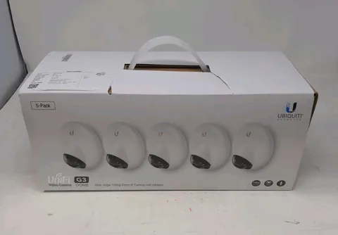 Ubiquiti UniFi G3 Dome Camera Wide Angle, Infrared, 1080P UVC-G3-DOME SET OF 5