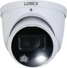 Lorex Outdoor 4K IP Add-On Metal Dome Security Camera | NVR Add-On | Smart Mo...