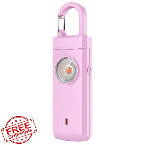 ANKOSHUN Personal Alarm Dark Pink