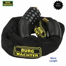 Burg Wachter  6mm x 90cm Hardened Square Link Chain Combination Lock