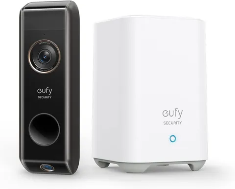 Eufy Security Video Doorbell Dual Camera, 2K HD, Wireless, Battery-Powered, Home