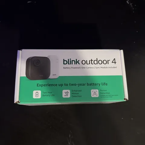 BLINK OUTDOOR 4 Wireless Smart Security Camera (1-Cam, Sync Module Core)