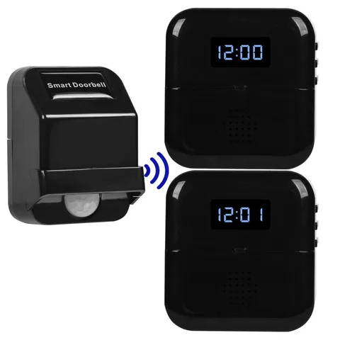 Wireless Motion Sensor Door Chime, Motion Detector Alarm Chimes, Entry Doorbe...