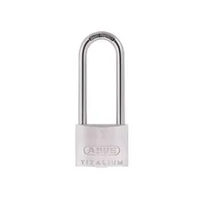 ABUS Mechanical 80TI/40mm TITALIUM™ Padlock 40mm Long Shackle Keyed Alike KA801