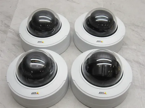 4 LOT Axis Model P3245-V Network Dome Camera 01591-001 Security Camera