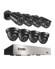 8CH 3K Lite Security Camera System with AI Human Vehicle Detection, 8 x 1920T...
