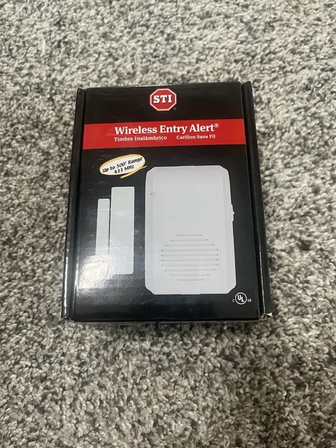 Safety Technology International Wireless Entry Alert Chime w/ Receiver STI-3360