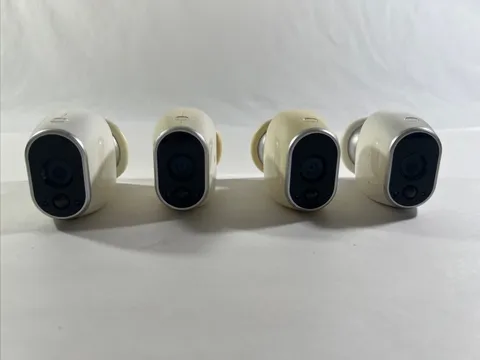 Netgear Arlo VMC3030 Add-On Wireless Security Camera w/ Mount NO Batteries Lot 4