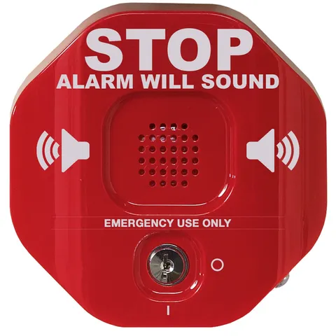 Safety Technology International Inc. -6400 Exit Stopper Multifunction Door Alarm