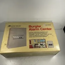 Safe House  Burglar Alarm Center 49-450 New Old Stock Vintage