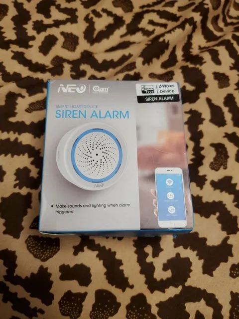 NeoCam Smart Home Device Siren Alarm Mpn NAS-AB02