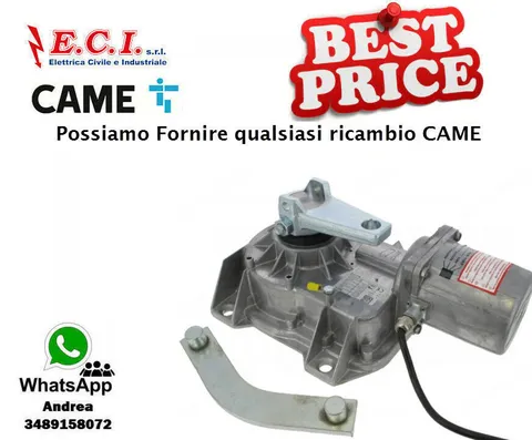 Came Réducteur de Mouvement sous-Sol 230 V AC Avec Encodeur 001FROG-AE