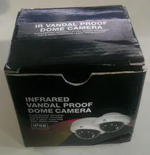 Infrared Vandal Proof Dome Camera MVD636IR, IP68 Outdoor Rated