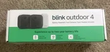 Blink Outdoor 4 Wireless 2 Security Camera w/ Sync Module System Bundle Kit