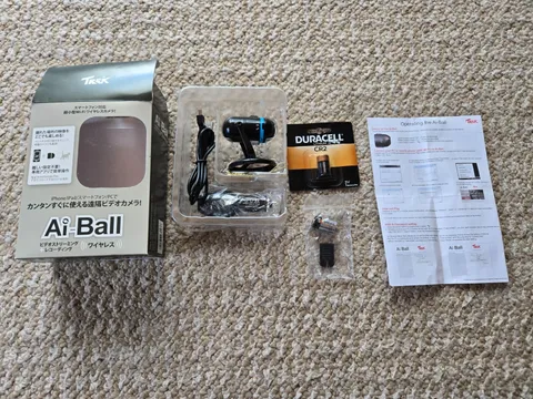TREK 2000 Ai-Ball Ultra Small, Ultra-portable, Wireless Camera With Dock Station
