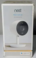 NEW-SEALED Google Nest Cam IQ Indoor Security Camera 1080p WiFi White NC3100US