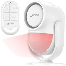 Indoor Motion Detector Siren, Battery Operated