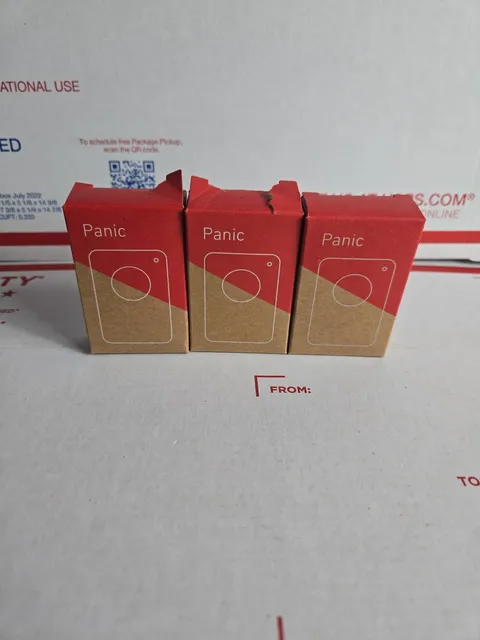 Lot Of 3-SimpliSafe Panic Button PB3 Home Security System White - NEW 
