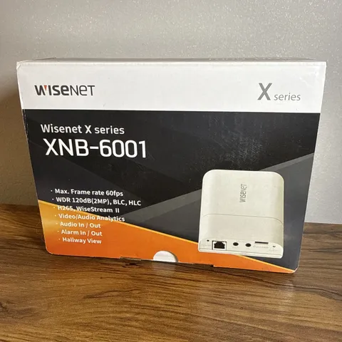 OPEN BOX NEW HANWHA WISENET X SERIES XNB-6001 XNB-H6240A NETWORK CAMERA
