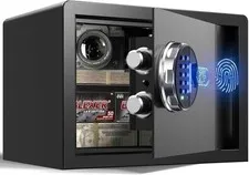Advanced 20LB Biometric Safe - 6.7 Million PIN Combinations & Easy Installation