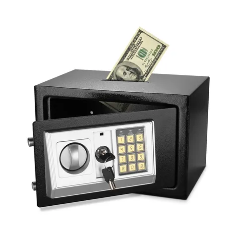 Flexzion Small Safe - Safe For Money Digital Combination -