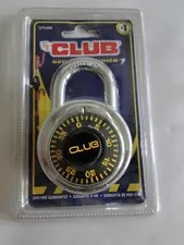 Club Model UTL820 Combination Padlock - NEW