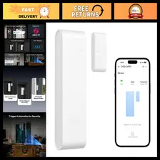 Zigbee Door Window Contact Sensor - Tamper Proof Open/Close Monitor, Home Securi