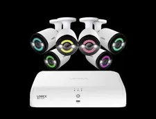 Lorex 4K+12MP Outdoor Wired Security Camera System, 6 Cameras, N910A6-Z