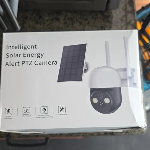 PTZ IP/Network Wi-Fi Solar/Battery Outdoor Camera, PIR + Full Color Night Vision