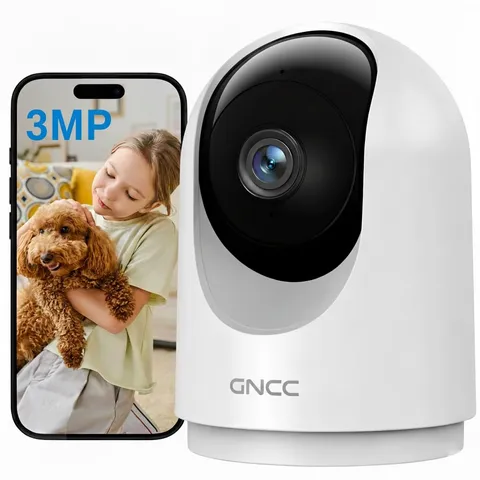 2K Indoor Security Camera, Baby/Pet Camera with Phone App, 2.4G WiFi