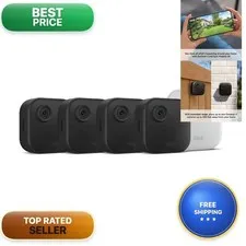 Blink Outdoor 4 XR 4 Camera System - Wireless, 2-Year Battery, 1000ft Range