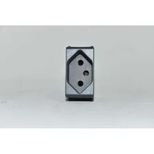 2CSE1148EL ABB Elos Swiss Standard Socket 2P+T 10Amp 250 Vac Type 13 Black