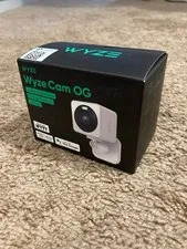Wyze Cam OG 1080p Wired Indoor/Outdoor Color Night Vision 2-Way Audio White